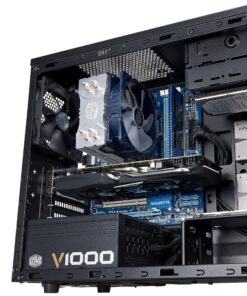 Cooler Master N200 - Mini Tower Computer Case with Fully Meshed Front Panel and mATX/Mini-ITX Support 47 A16DkSdeQfL