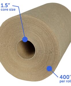 Scott Essential Hard Roll Paper Towels (02021), Natural, 400' / Roll, 12 Rolls / Case, 4,800' / Case 9 A16OY3w8y6L