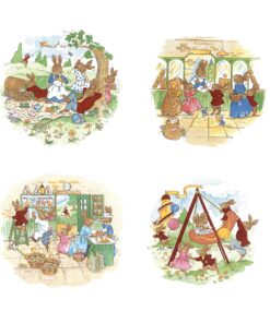 Royal Doulton Bunnykins Classic Baby Dinnerware, 2 Piece Set 2-PIECE BABY SET (BOWL & TWO HANDLED MUG) 16 A16ivYqqCfL