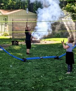 EastPoint Sports Easy Setup Badminton Set - Backyard Outdoor Game for Family Fun - Includes 2 Racket & 2 Shuttlecocks 54 A17 jK95zL
