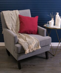 DII Chevron Throw Collection Handloomed Cotton, 50x60, Dark Brown 50x60" 20 A173sTP RjL