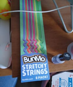 BUNMO Super Sensory Stretchy Strings 6pk | Calming & Textured Monkey Stretch Noodles | Sensory Toys for Autistic Children | Stress Relief & Anxiety Toys for Kids | Hours of Fun for Kids (Smooth) 6pk Smooth 40 A176dhrpuL