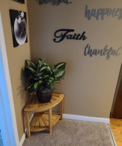 Nearly Natural Triple Golden Dieffenbachia with Wood Vase, Green, 20" x 18" x 22" 40 A17MdfP8YIL