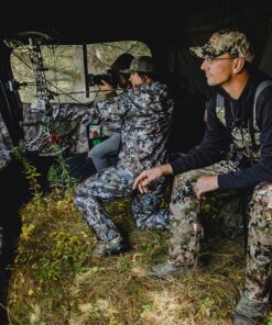 Barronett Blinds BE650BW Beast Pop Up Portable 6 Person Hunting Blind, Bloodtrail Backwoods Camo 13 A185SQEDKL