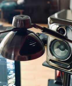 OTUS Desk Lamp Gesture Control, LED Architect Desk lamp for Home Office, Adjustable Metal Swing Arm, Tall Task Light for Drafting or Bedside Table Reading, 12 Brightness, 3 Touch Eye-Caring Modes 45 A18Zq7TwL