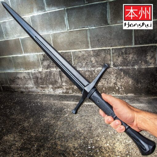 Honshu Polypropylene Bokken Training Sword - Style Options | Blunt Longsword | Practice Swords for Sparring | Balanced & Weighted for Real Feel | Virtually Indestructible | Great for Cosplay Broadsword