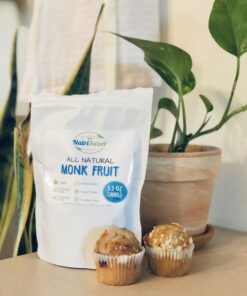 NatriSweet Organic Monk Fruit Extract, 3.5 oz, Pure Monk Fruit Sweetener Organic with No Erythritol, No Fillers, Zero Calories, Pure Monkfruit Sweetener for Keto and Paleo Diet, 322 Servings 39 A19erGKHR4L