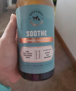 Rocco & Roxie Dog Shampoo and Conditioner - Soothe Oatmeal Shampoo for Itch Relief, Calm Hypoallergenic Shampoo for Sensitive Skin, and Shine Argan Oil Pet Wash - Puppy Bathing Supplies 16 oz 28 A19mpq4sGHL