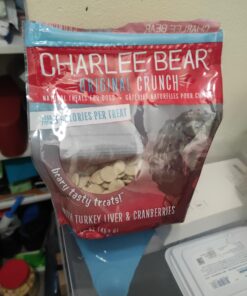Charlee Bear Original Dog Treats, Turkey Liver & Cranberries, 16 oz 1 Pound (Pack of 1) 29 A1AtajTZd8L