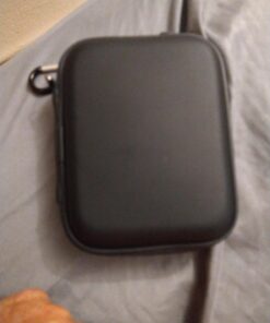 Lacdo Hard Drive Carrying Case for Seagate Portable Expansion Seagate Backup Plus Slim One Touch 1TB 2TB 3TB 4TB 5TB Portable External Hard Drive USB 3.0 2.5 Inch HDD EVA Shockproof Travel Bag, Black 48 A1AuhBu1K7L