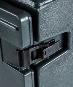 Carlisle FoodService Products Cateraide Insulated Front Loading Food Pan Carrier with Handles for Catering, Events, And Restaurants, Plastic, 5 Full Pans, Slate Blue 18 A1BFbOFRI3S