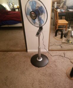Rowenta VU5550 Turbo Silence Oscillating Fan, Standing Fan, 4 Speed Fan with Remote Control Turbo silence 4 speed fan 46 A1BhM0NjwsL