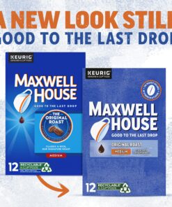 Alternative view of Maxwell House Original Roast Medium Roast K-Cup Coffee Pods (72 ct Pack, 6 Boxes of 12 Pods)