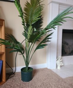 Nearly Natural 5295 4ft. Kentia Palm Silk Tree,Green 40 A1DCFdCYCEL