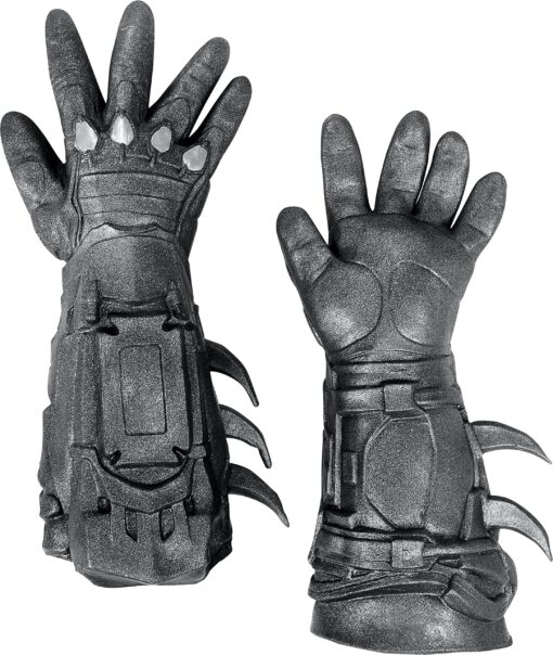 Rubie's Costume Men's Arkham City Deluxe Batman Gloves One Size Black