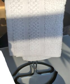 iDesign Metal Hand Towel Rack, The Axis Collection – Holds 2 Hand Towels, 7.75” x 6.25” x 13.5”, Chrome 36 A1EJBDoJ1dL