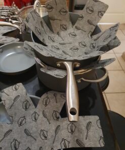 GreenPan Lima Hard Anodized Healthy Ceramic Nonstick 12 Piece Cookware Pots and Pans Set, PFAS-Free, Oven Safe, Gray 37 A1EPJprWCBL