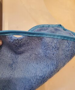 S&T INC. Always Off Reusable Makeup Remover cloths, 6” X 12”, Solid and Print, 3 Pack 3 Count (Pack of 1) 45 A1EhwF171pL