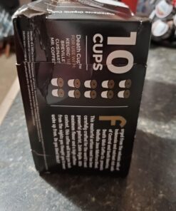 Death Wish Coffee Valhalla Java Single Serve Pods - Extra Kick of Caffeine - Coffee Pods Made with USDA Certified Organic Fair Trade Arabica and Robusta Beans (10 Count) 27 A1FCeUDYw1L