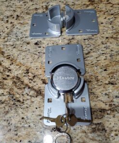 Master Lock Hasp, Solid Steel Hidden Hasp, 9 in. Wide, 770 37 A1FbicDv1ZL