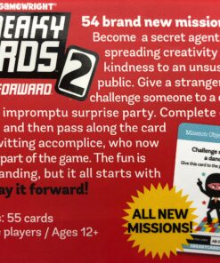 Gamewright Sneaky Cards 2 - Play It Forward Multi-colored, 5" 11 A1FeD17LkUL