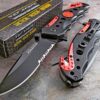 Snake Eye Tactical Assisted Opening Fire Fighter Rescue Pocket Knife