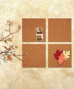 Quartet Cork Tiles, Cork Board, 12" x 12", Corkboard, Wall Bulletin Boards, Natural, 4 count (Pack of 1) 4 Pack 22 A1GKlrP9XbS