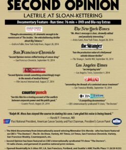 Second Opinion: Laetrile At Sloan-Kettering DVD 10 A1GafEotLNL