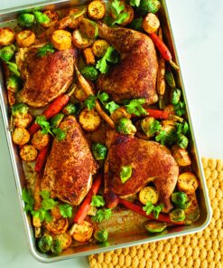 Nordic Ware Natural Aluminum Commercial Baker's Half Sheet with Lid 18 A1Gpr13MgSL