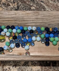 Neato! Classics 160 Marbles In A Tin Box by Toysmith - Retro Nostalgia Glass Shooter, Marble Games Are Timeless Play For Kids - Boys & Girls 29 A1Gz1sSyH8L