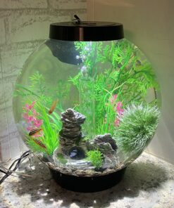biOrb CLASSIC 15 Aquarium with LED - 4 gallon, Black 28 A1HPH G1EEL