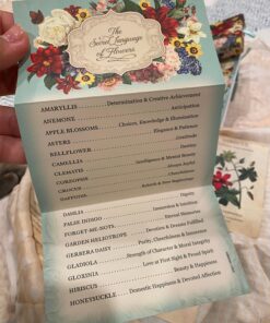 Botanical Inspirations Deck & Book Set 52 A1HefeJb7PL 1