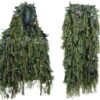 North Mountain Gear Hybrid Camouflage Ghillie Suit for Men - Lightweight - Hunting - Airsoft Green Medium_Large