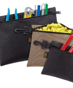 CLC Custom Leathercraft 1100 Multi-Purpose Clip-on Zippered Poly Bags, 3 Pack 31 A1IMbHUI72L