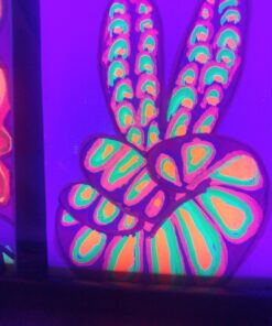 Crafty Croc Liquid Chalk Markers, Neon Chalk Pens Glow Under Blacklight, Includes 2 Each Fluorescent Yellow, Blue, Green, Orange and Pink (10 Pack) 10 Pack Double Neon (2 x Blue, Green, Yellow, Orange, Pink) Bold (6mm) 46 A1IjQWF2bCL