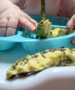 NUK First Essentials Tri-Suction Plates, Colors may vary, 2-Pack 2 Count 28 A1IqFCX QyL