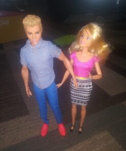 Barbie Dolls, Barbie and Ken Doll 2-Pack Featuring Blonde Hair and Bright Colorful Clothes, Kids Toys (Amazon Exclusive) 21 A1JODJQCxL