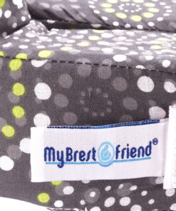 My Brest Friend Original Nursing Pillow | Ergonomic Breastfeeding Pillows | Supports Both Mom & Baby | Breastfeeding Essentials | Handy Side Pocket, Double Straps & Removable Cover, Fireworks Grey/Yellow Fireworks 26 A1Jd29rVC4L 1