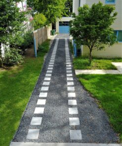 TRUEGRID | Deco Permeable Pavers | Designed as Driveway Pavers, Garden Pavers, Stepping Stone Support, for Walkways, Patios, Poolside, DIY | Outdoor Pavers | 1.8" Depth | Pack of 10 (40 Square Feet) 22 A1Ji2ZC3wTL