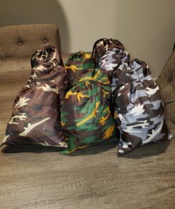 Camouflage Drawstring Travel Bags Pouch Sacks for Party Favors, Outdoor Camping Picnics, Hiking (12 Pack) 34 A1KOMyGxPL
