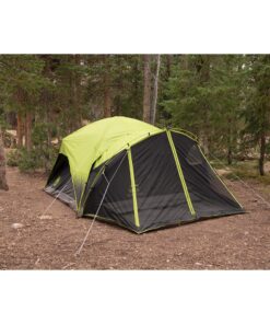 Coleman Carlsbad Dark Room Camping Tent with Screened Porch, 4/6 Person Tent Blocks 90% of Sunlight and Keeps Inside Cool, Weatherproof Tent with Easy Setup and Screened-In Porch 6-person 37 A1LVziQvzAL