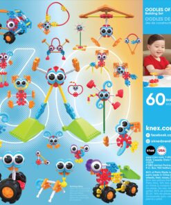 KID K’NEX – Oodles of Pals Building Set – 116 Pieces – Ages 3 and Up Preschool Educational Toy (Amazon Exclusive) 27 A1LaFSx75AL