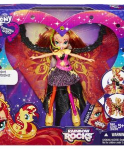 Alternative view of My Little Pony Equestria Girls Rainbow Rocks Sunset Shimmer Time to Shine Doll