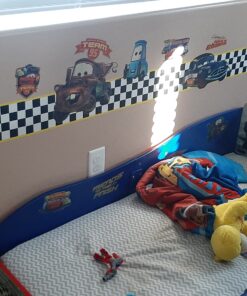 RoomMates RMK1520SCS Disney Pixar Cars Piston Cup Champs Peel and Stick Wall Decals 30 A1LmeYTytL