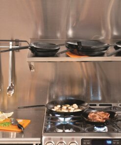 Lodge CRS10 Carbon Steel Skillet, Pre-Seasoned, 10-inch 10 Inch 28 A1MAzps8kzL