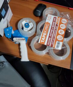 Tape King Clear Packing Tape - 60 Yards Per Roll (6 Refill Rolls) - 2 Inch Wide Stronger 2.7mil, Heavy Duty Sealing Adhesive Industrial Depot Tapes for Moving Packaging Shipping, Office & Storage 6 Rolls / 2" Wide 32 A1MU8aM4P4L