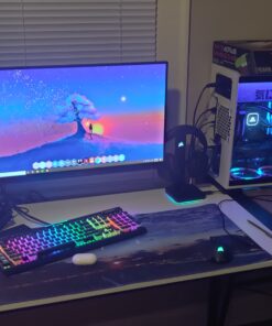 CORSAIR IRONCLAW WIRELESS RGB Rechargeable Gaming Mouse with Slipstream Technology - 18,000 DPI - 3-Zone RGB Multi-Color Backlighting - Black 51 A1MdDaQ SyL