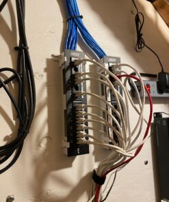 Dshot 12 Port UTP 10 inch Cat6 Network Wall Mount Surface Patch Panel 42 A1NEQTK12AL