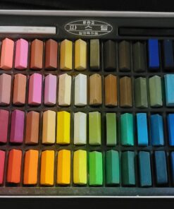 Mungyo Non Toxic Square Chalk, Soft Pastel, 64 Pack, Assorted Colors (B441R078-7003A) 39 A1NHCdN6ILL