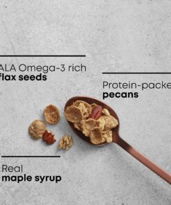 Nature’s Path Organic Flax Plus Maple Pecan Crunch Cereal, 11.5 Ounce (Pack of 6), Non-GMO, 25g Whole Grains, 7g Plant Based Protein, with Omega-3 Rich Flax Seeds 12 11 A1Nzn4uVo8L